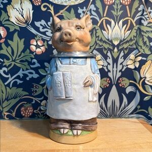 Bartender Pig Beer Stein